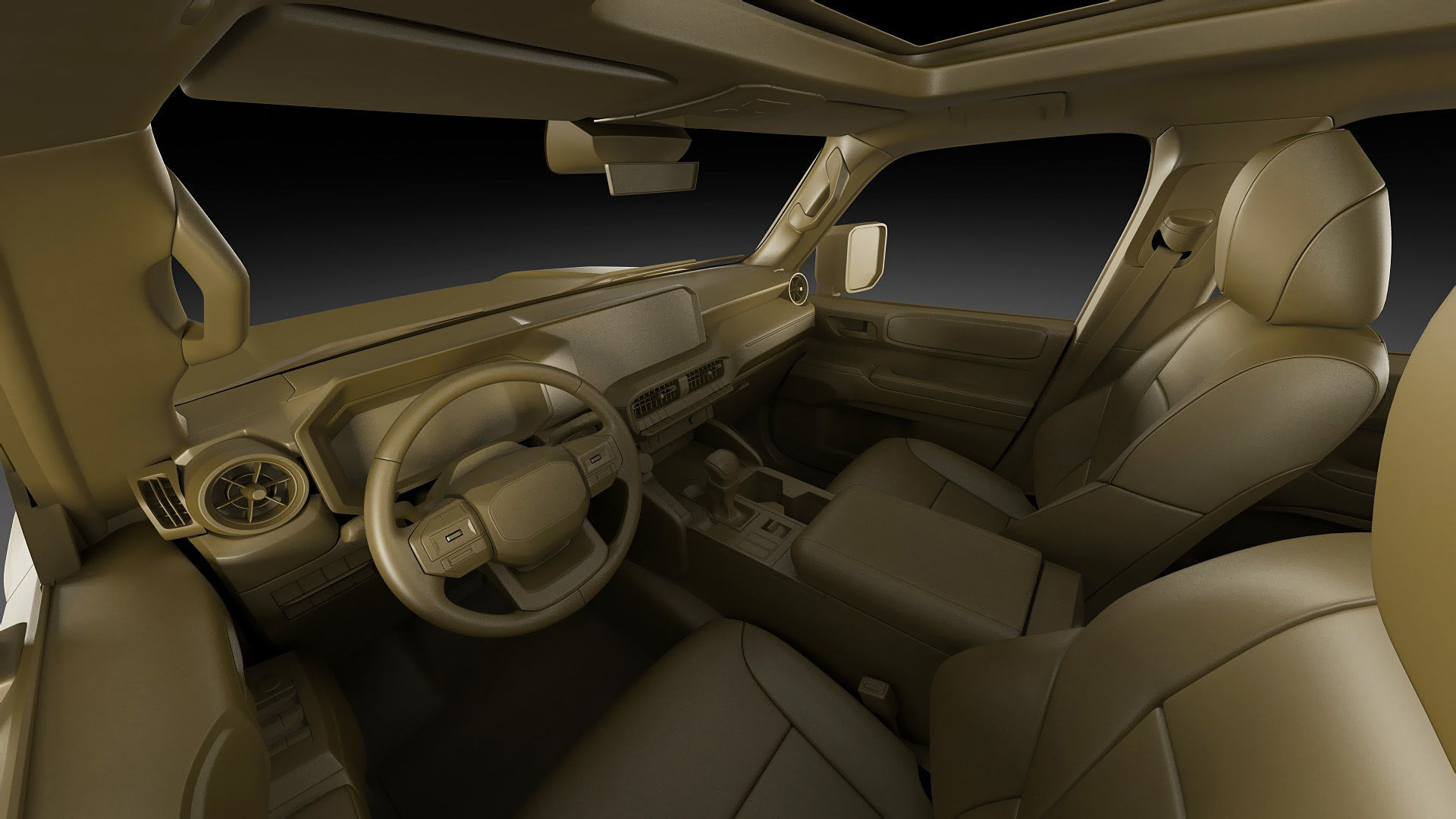 Toyota Land Cruiser 2025 3D model_33