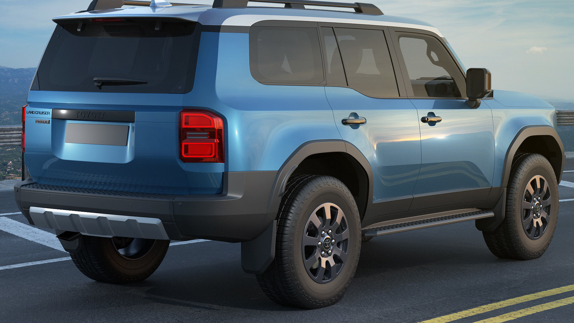 Toyota Land Cruiser 2025 3D model_5