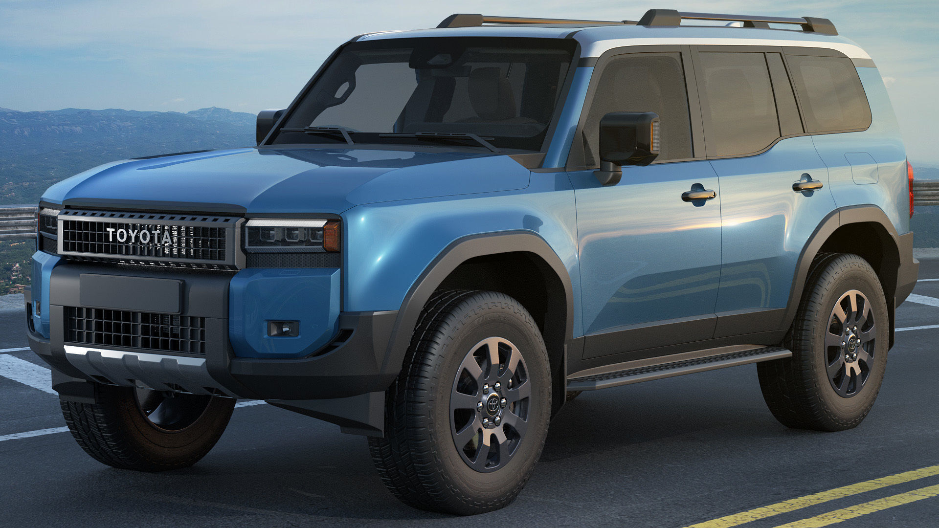 Toyota Land Cruiser 2025 3D model_4