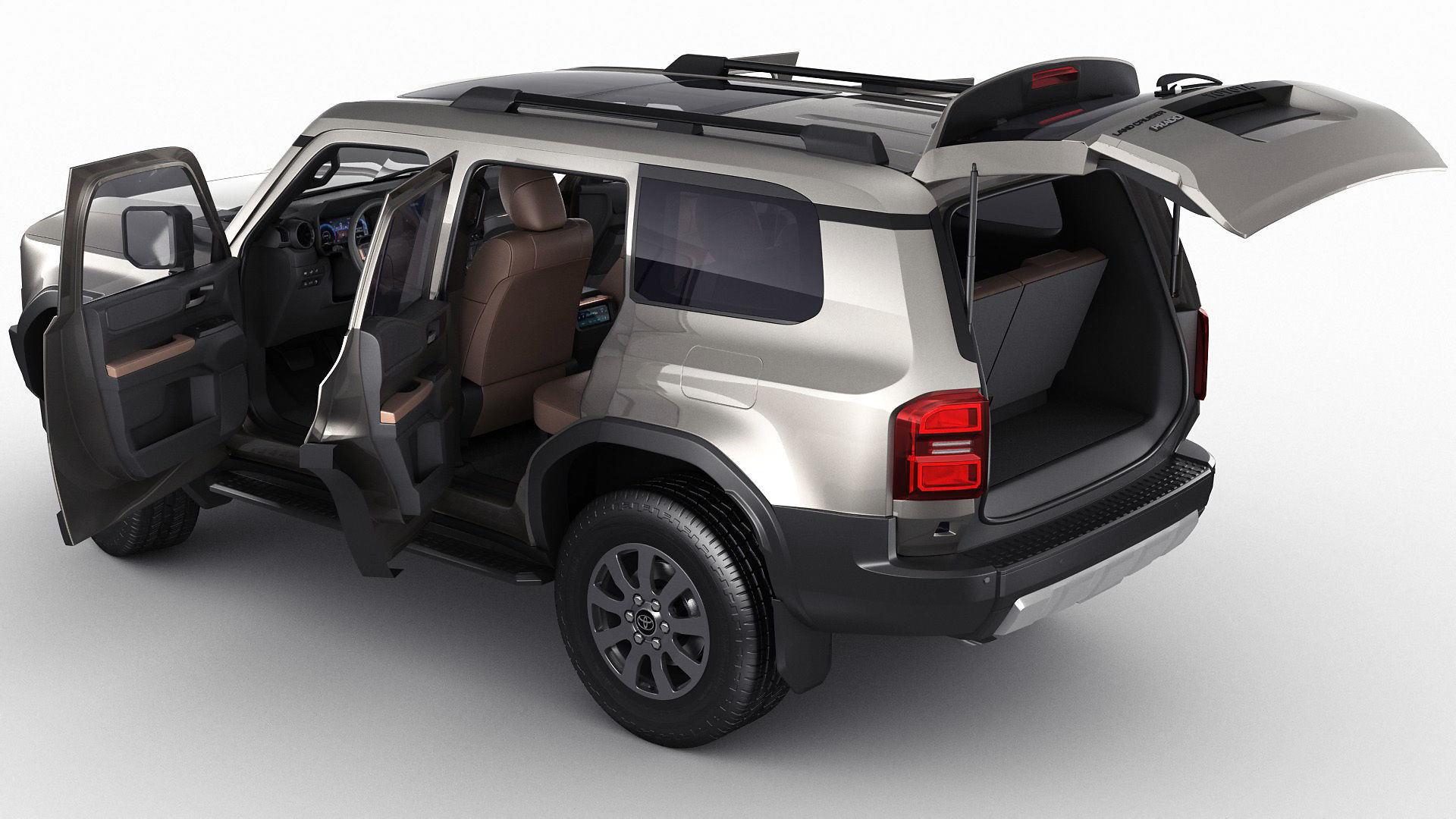 Toyota Land Cruiser 2025 3D model_2