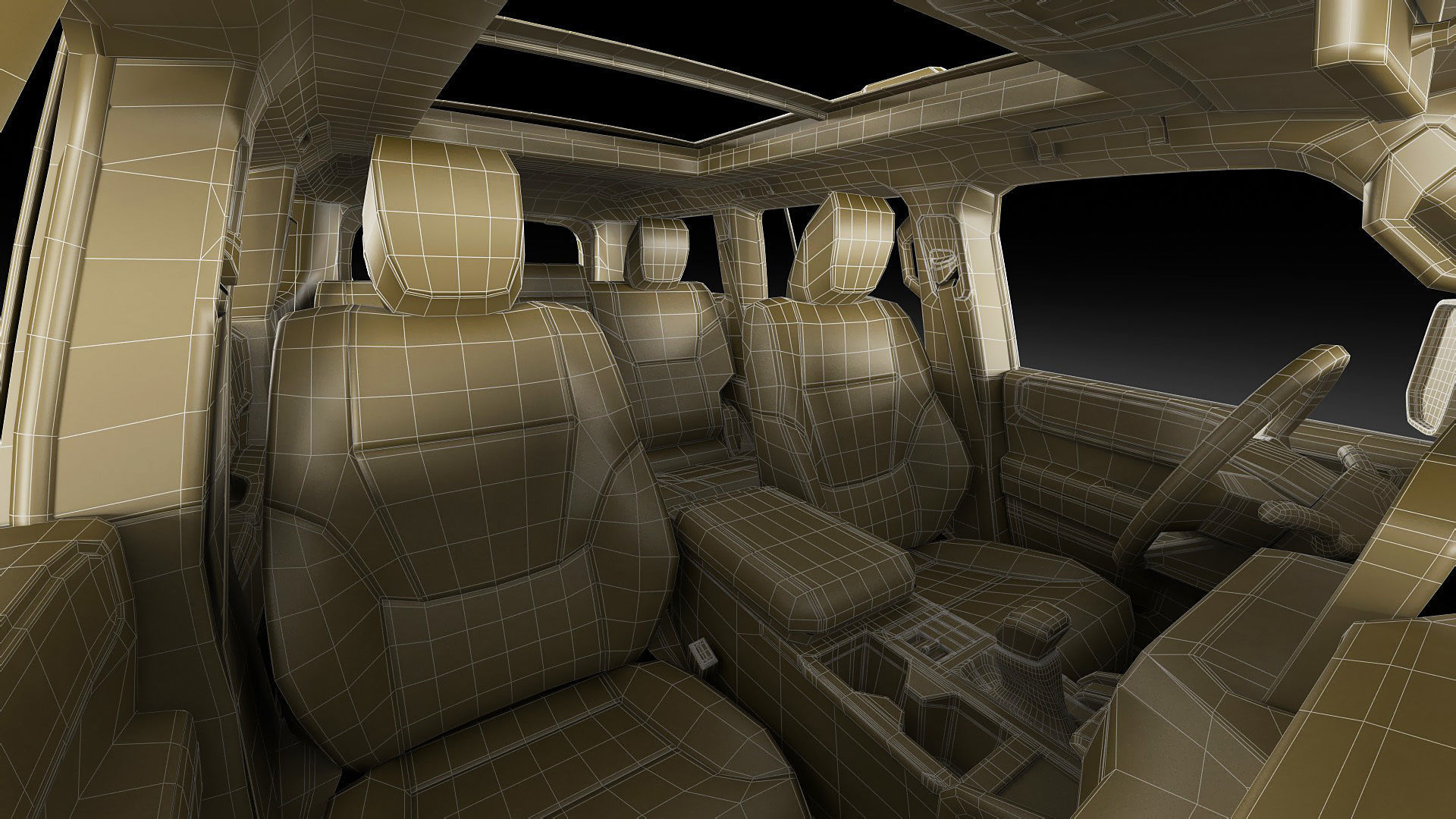 Toyota Land Cruiser 2025 3D model_38