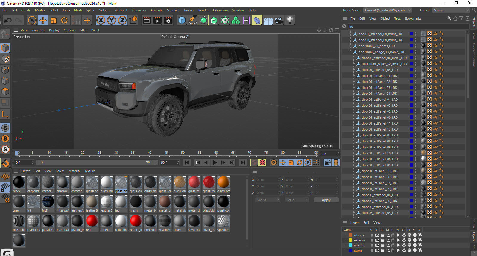 Toyota Land Cruiser 2025 3D model_41