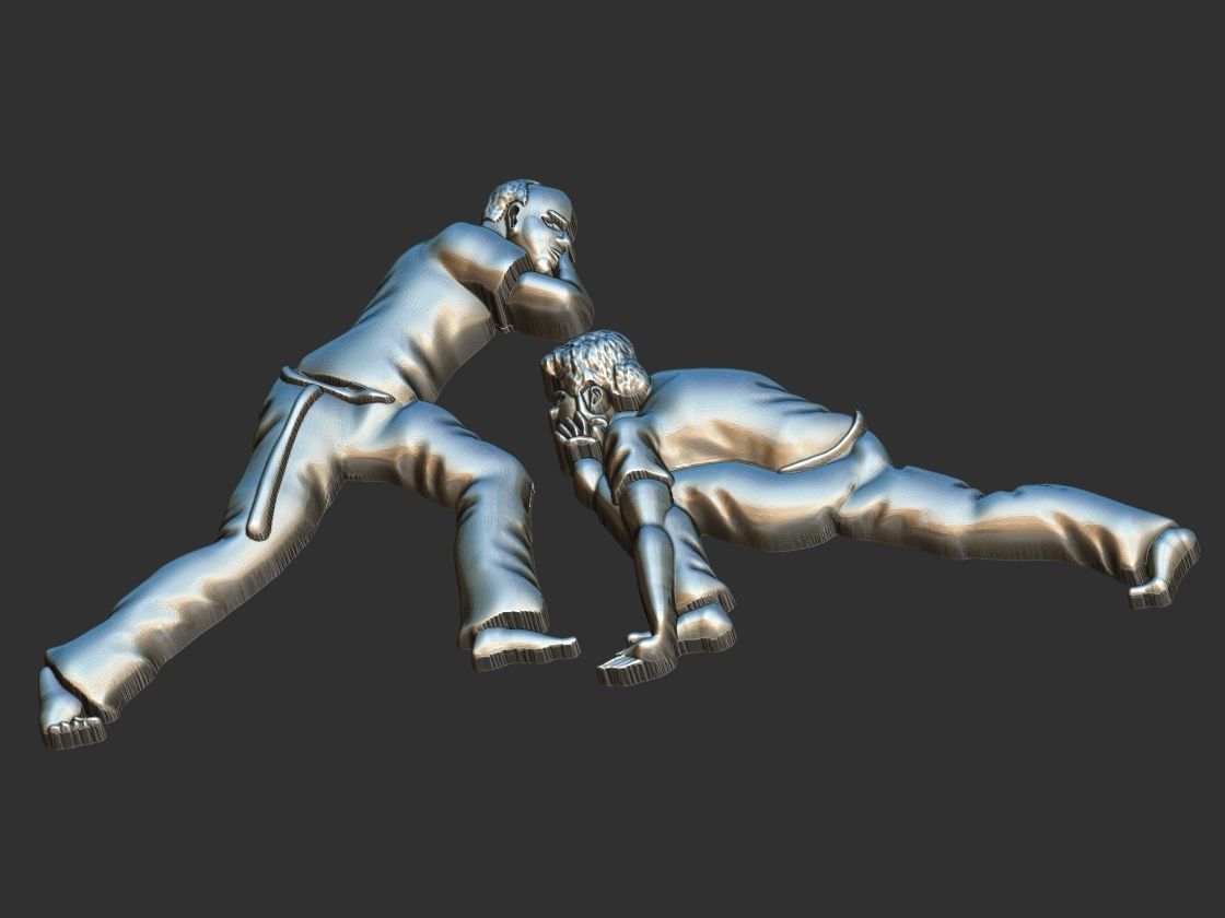 Capoeira 3D print model_7