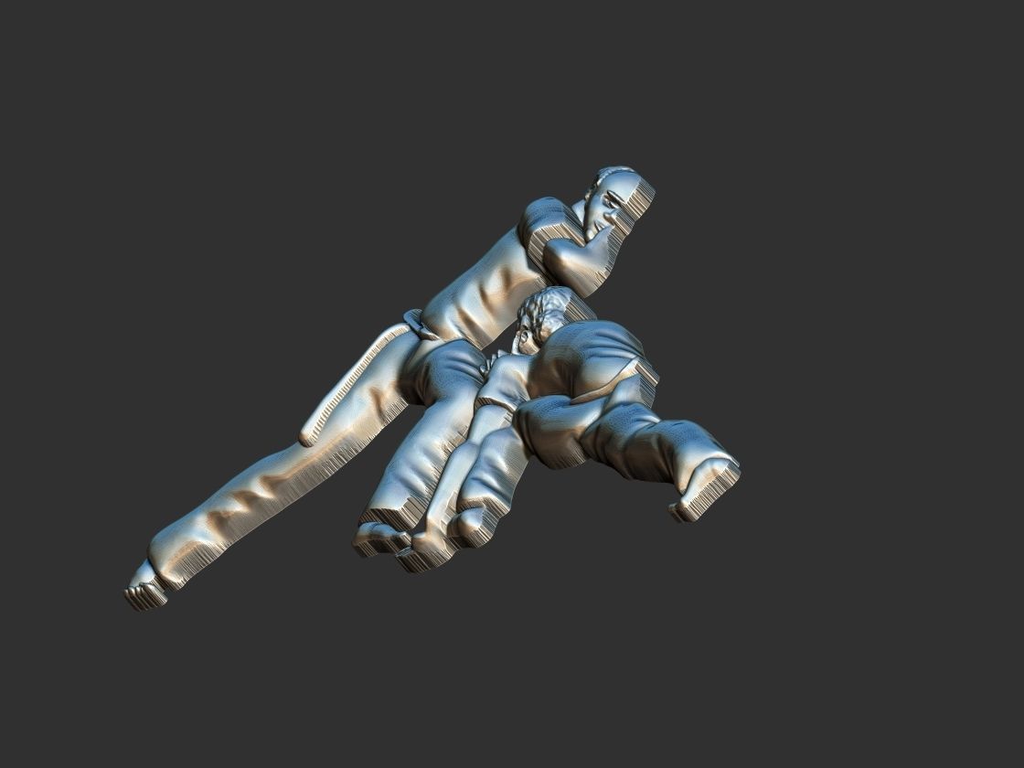 Capoeira 3D print model_6