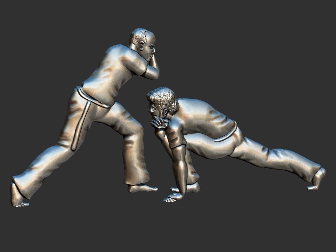 Capoeira 3D print model_8