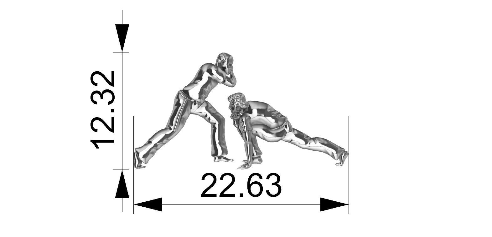 Capoeira 3D print model_3