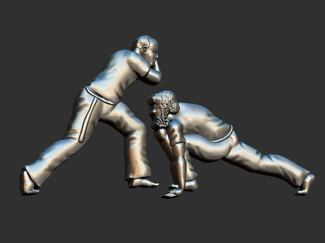 Capoeira 3D print model_1