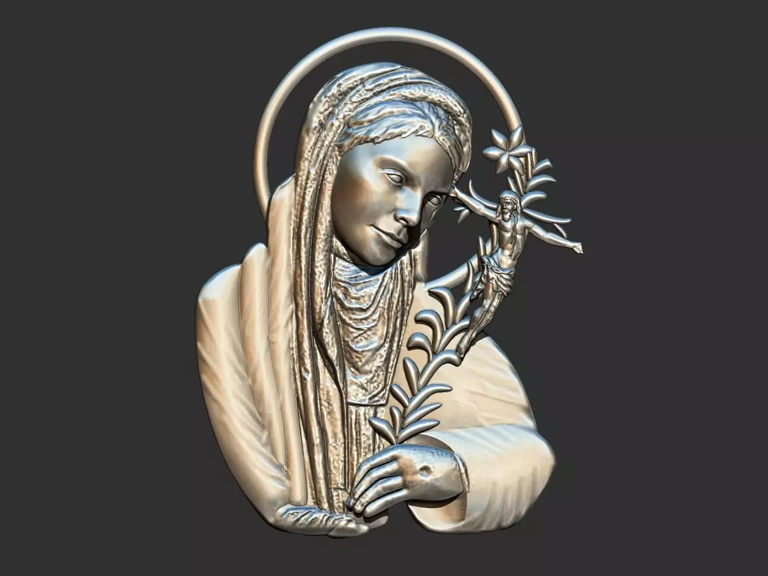 Saint Catherine of Siena - Santa Catarina de Sena 3D print model