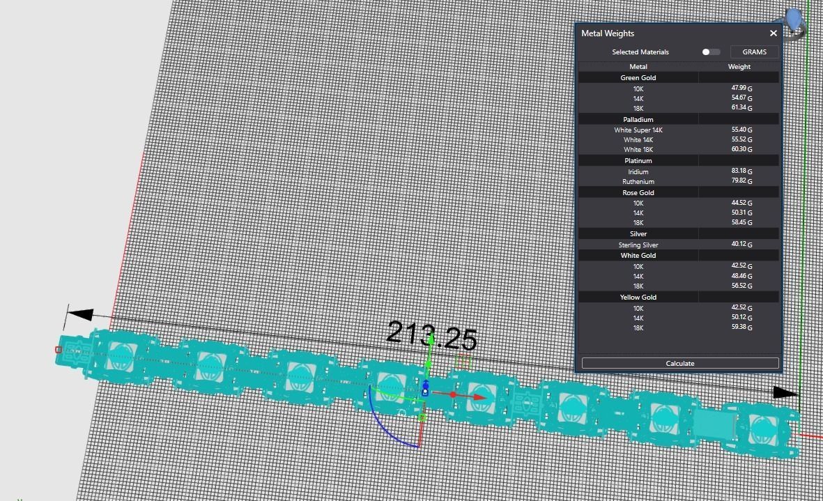 Bracelet with the crown of the Russian-Empire 3D print model_5