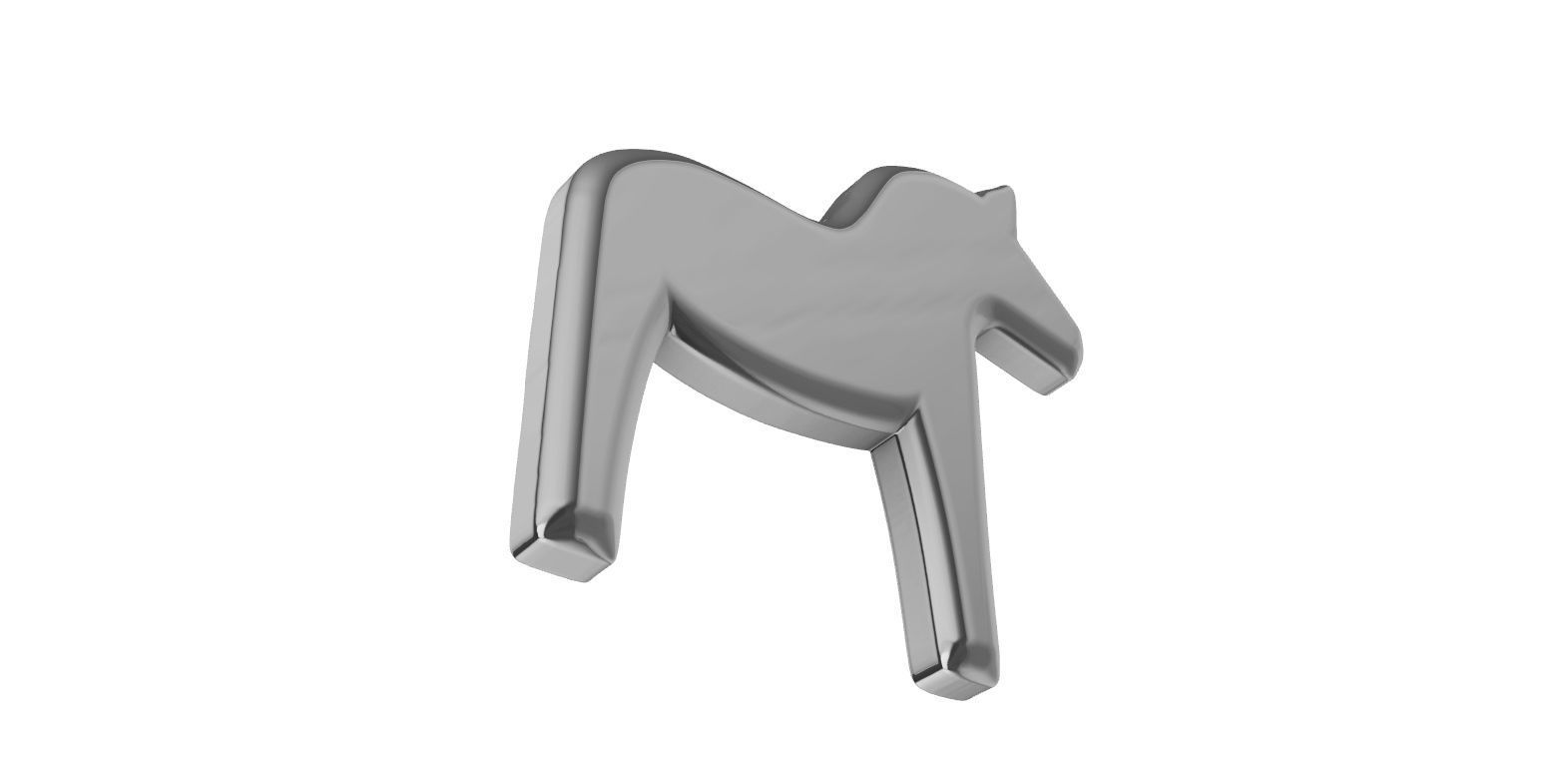 Dala Horse - Dalahast  3D print model_10