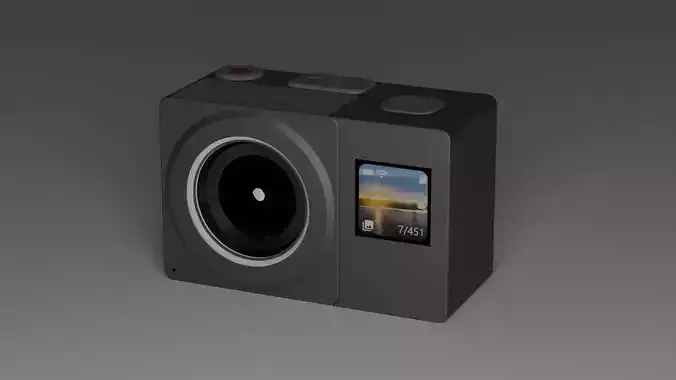 Camera digital free 3D model | CGTrader