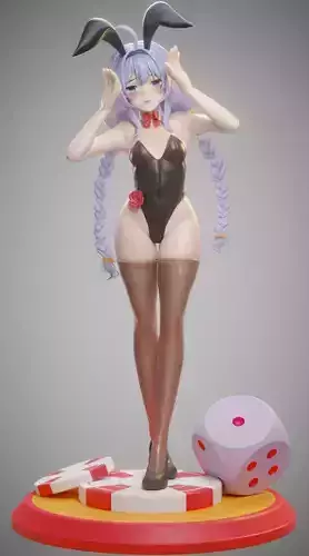 Roxy Migurdia - Bunny suit 3D print model