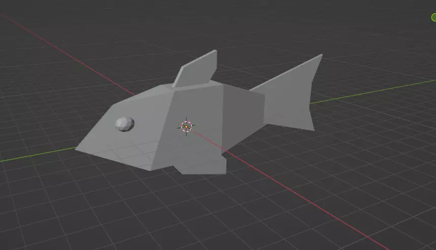 i am just a fish Free low-poly 3D model