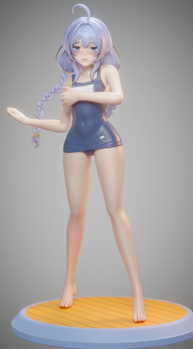 Roxy Migurdia - Swimsuit ver 3D print model_1