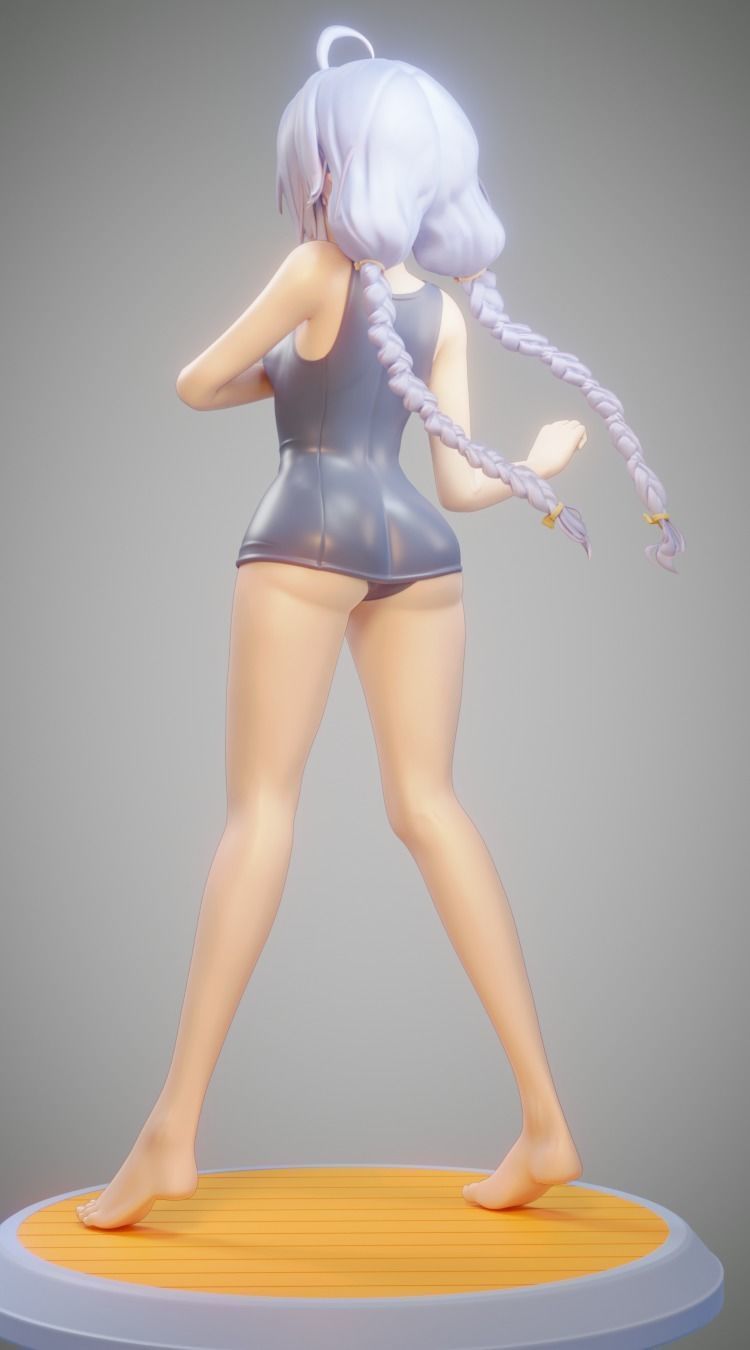 Roxy Migurdia - Swimsuit ver 3D print model_3