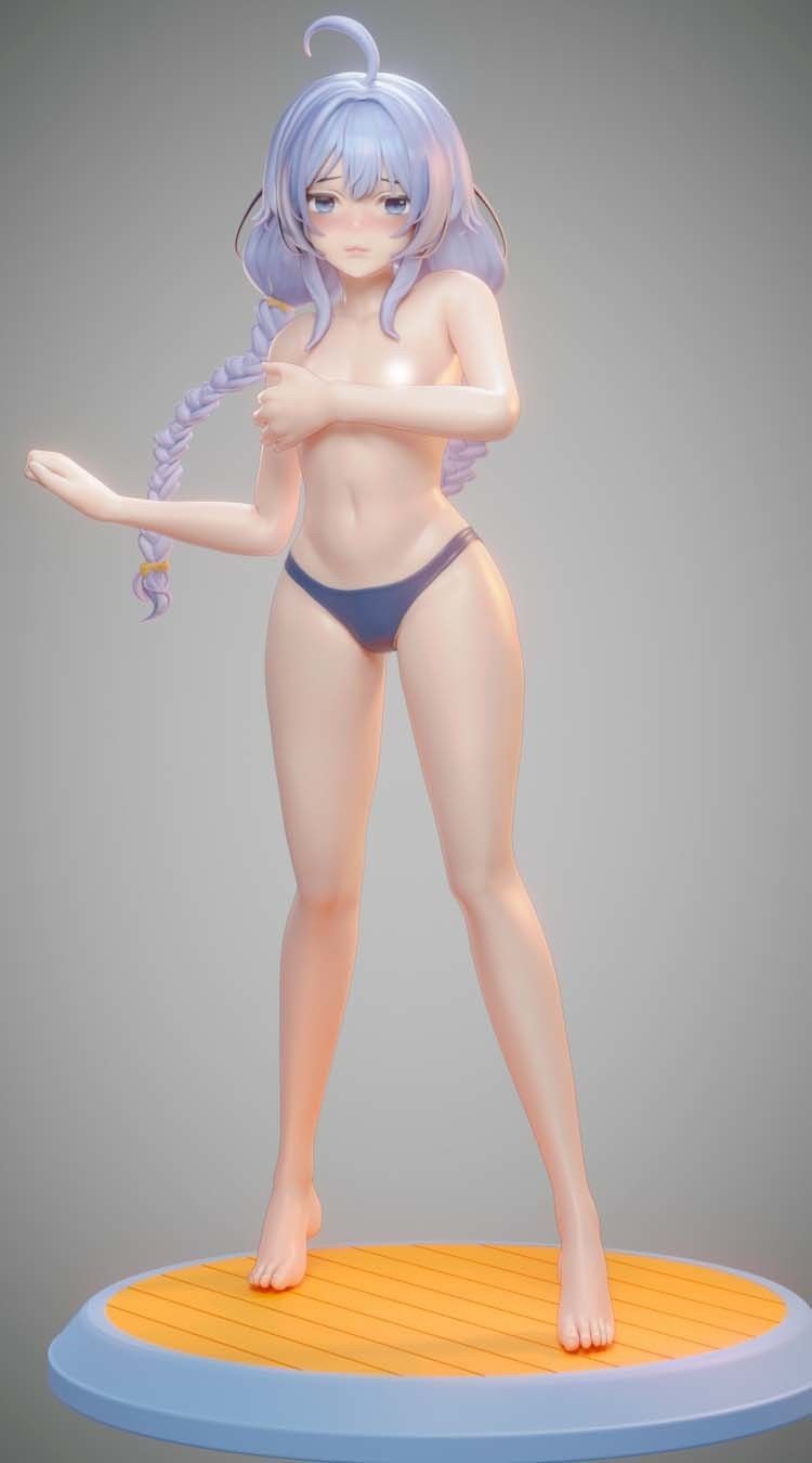 Roxy Migurdia - Swimsuit ver 3D print model_6
