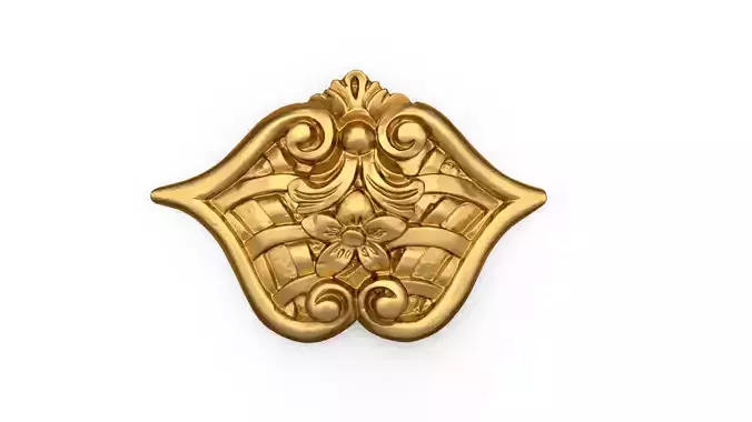 Classic carved decor ornament 504