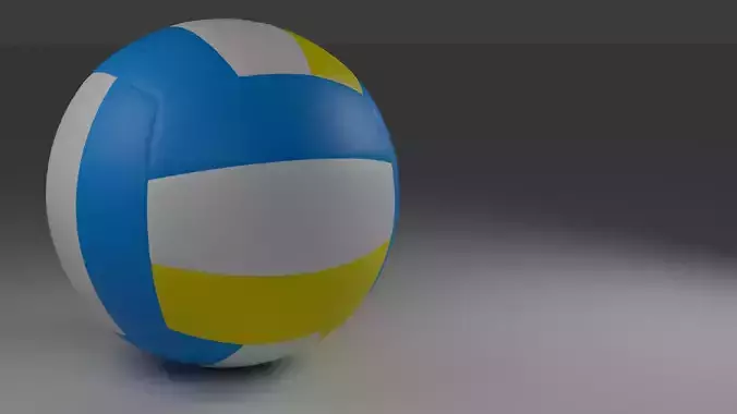 3D model volleyball ball 3D model