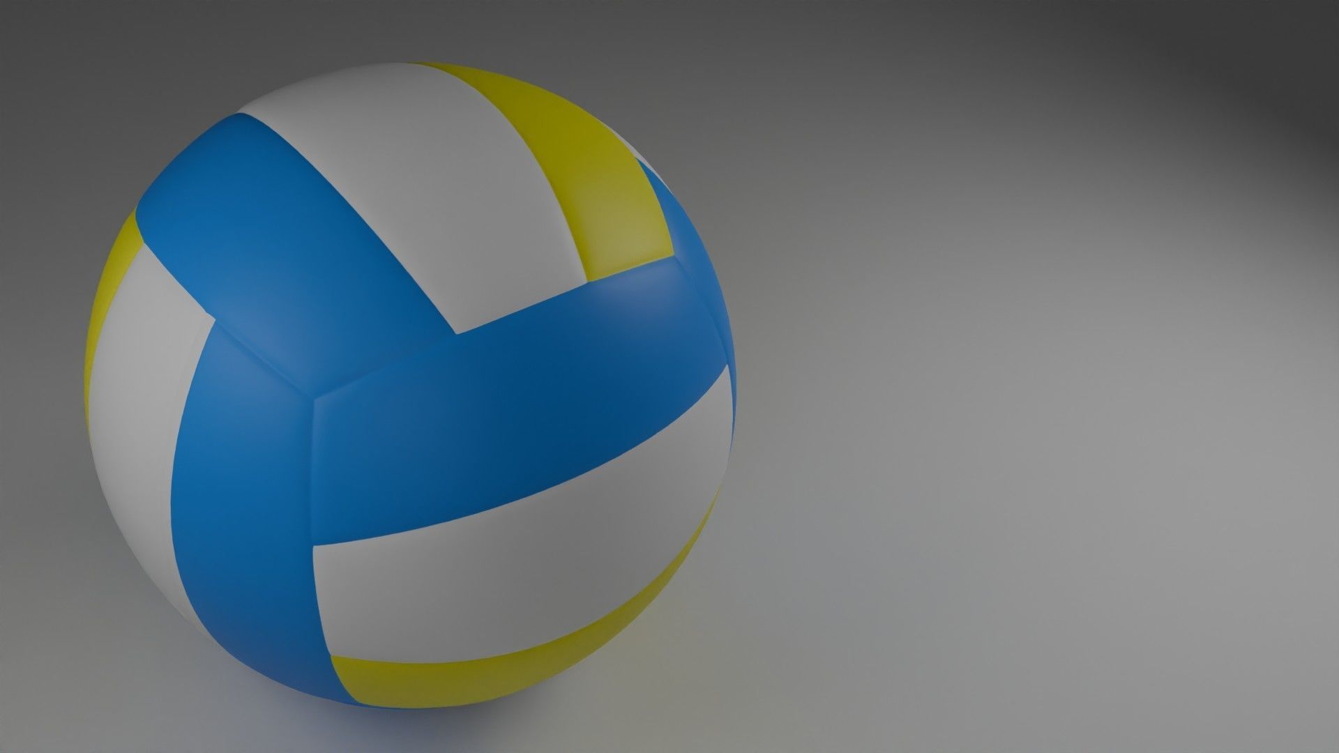 3D model volleyball ball 3D model_1
