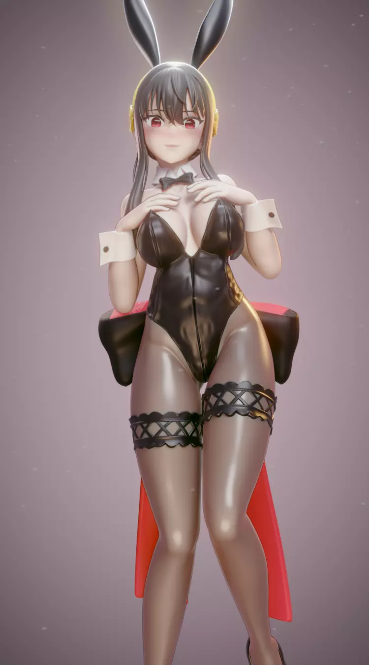 YOR FORGER BUNNY GIRL VER 3D print model_0