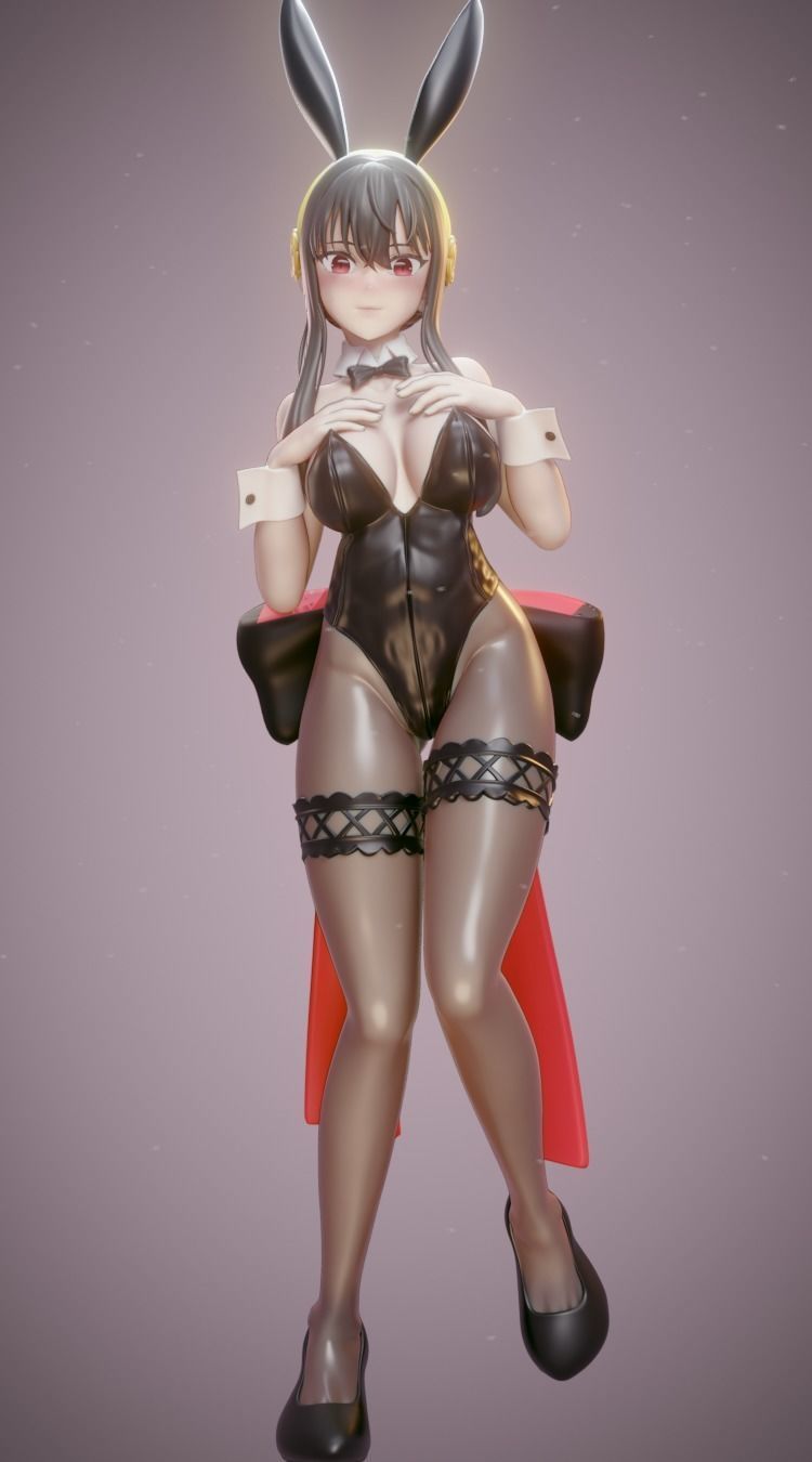 YOR FORGER BUNNY GIRL VER 3D print model_1
