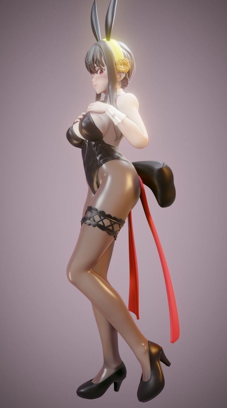 YOR FORGER BUNNY GIRL VER 3D print model_2