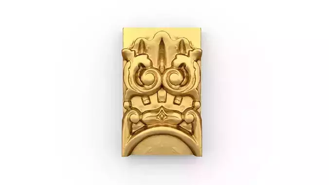 Classic carved decor ornament 506