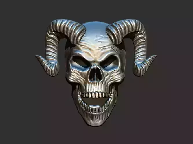 Horned Skull