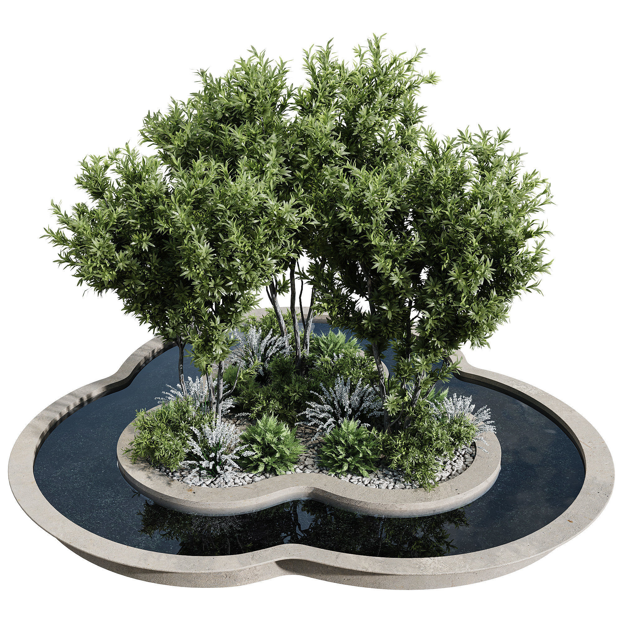 Outdoor Plants 7 3D model_1