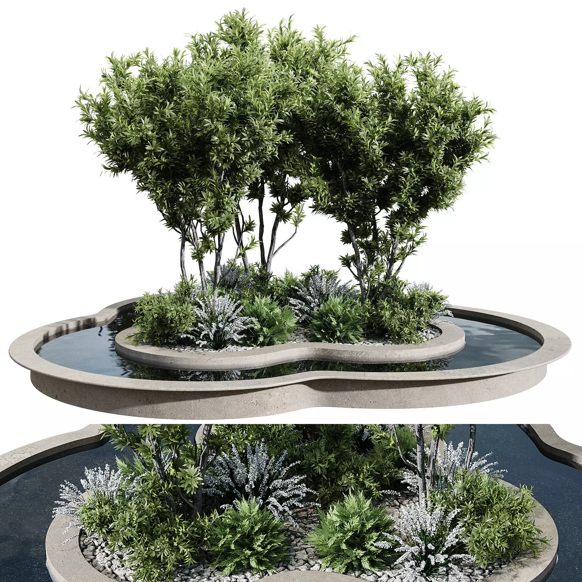 Outdoor Plants 7 3D model_0