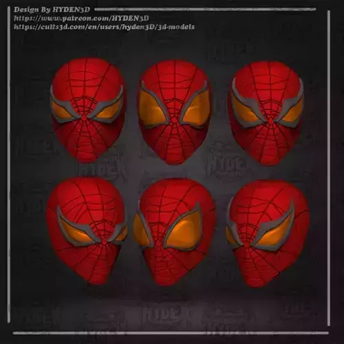 THE SUPERIOR SPIDERMAN HEAD