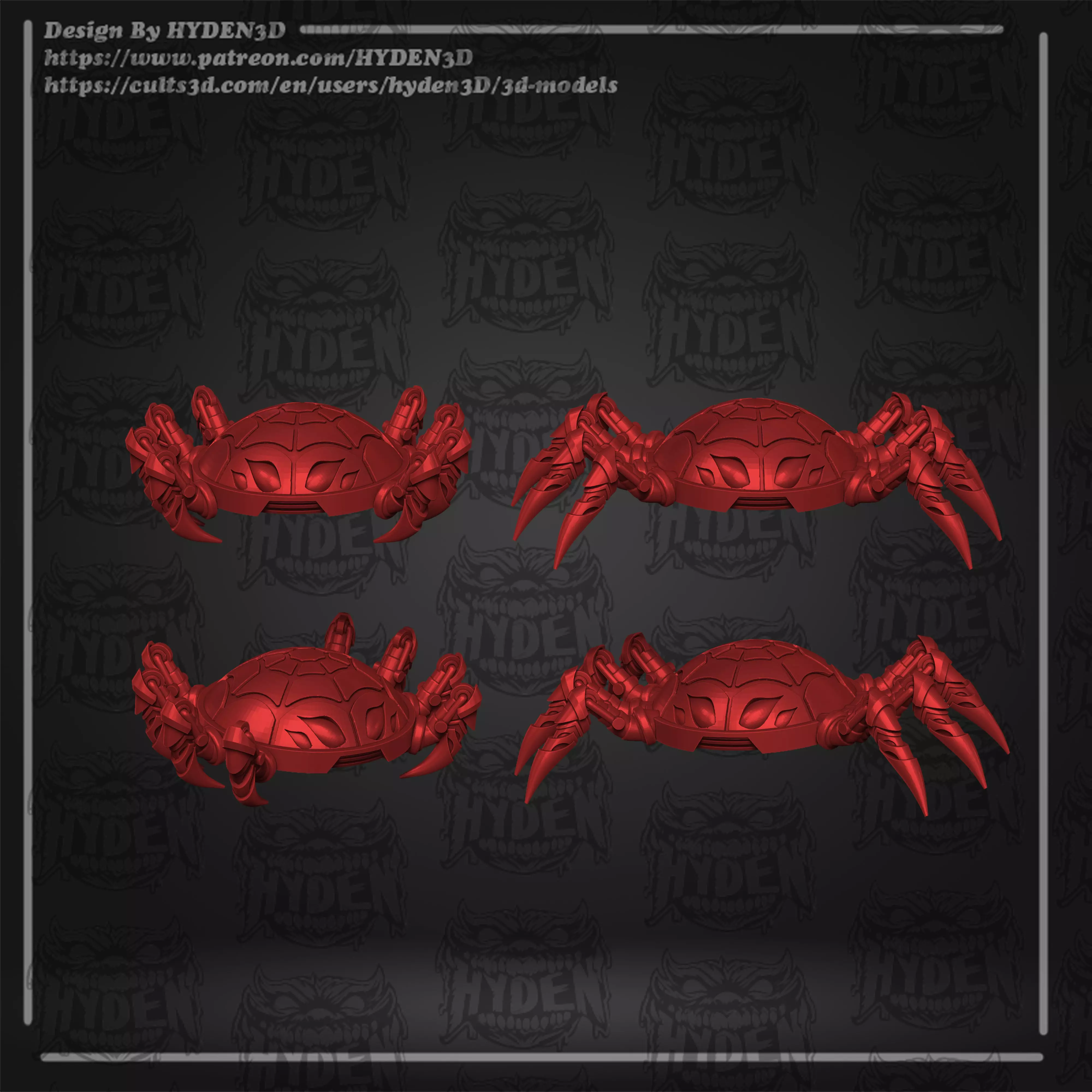 spiderBot 3D print model_0