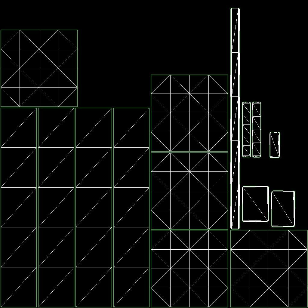 Subway Interior Low-poly 3D model_7