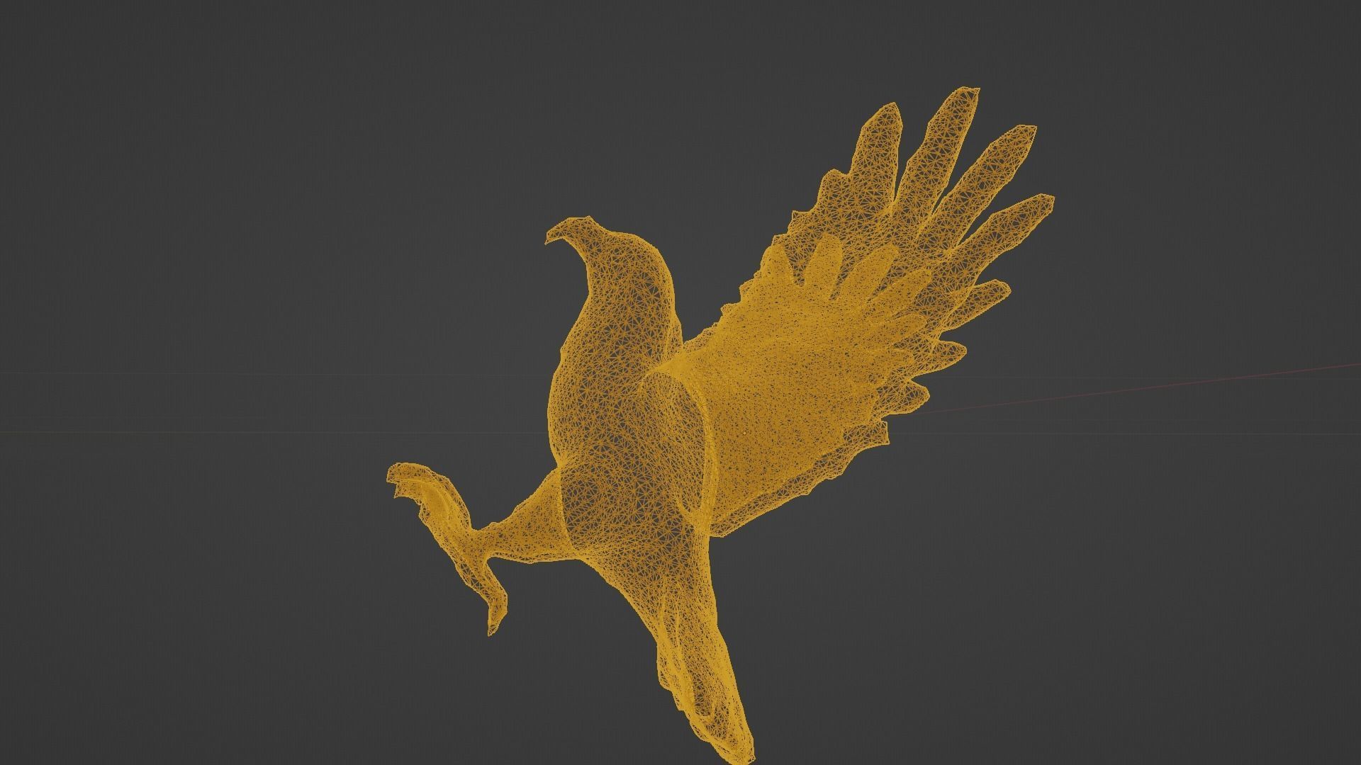 Bald Eagle 3D Model obj fbx stl ply mtl texture 3D model_13