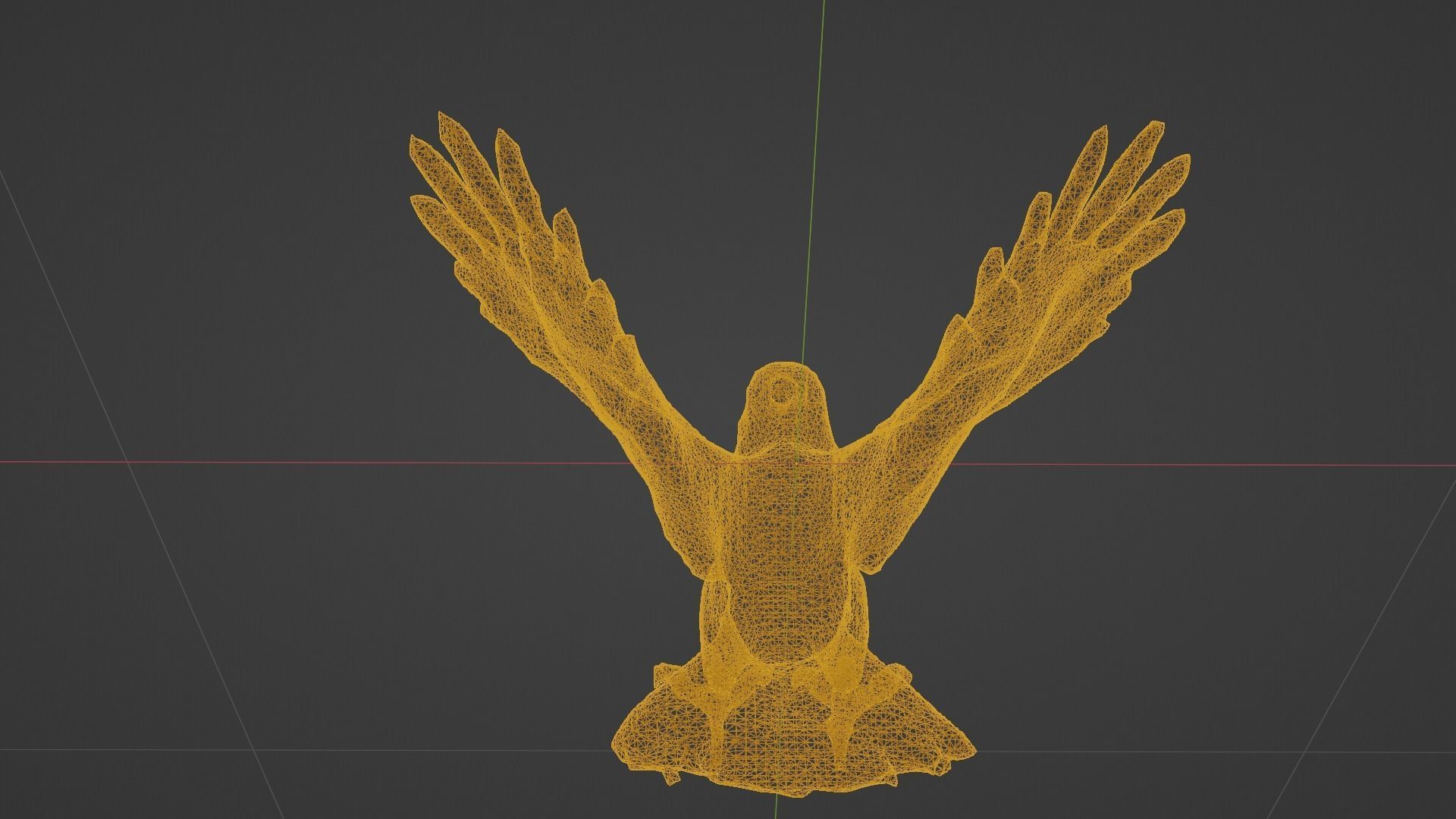 Bald Eagle 3D Model obj fbx stl ply mtl texture 3D model_14