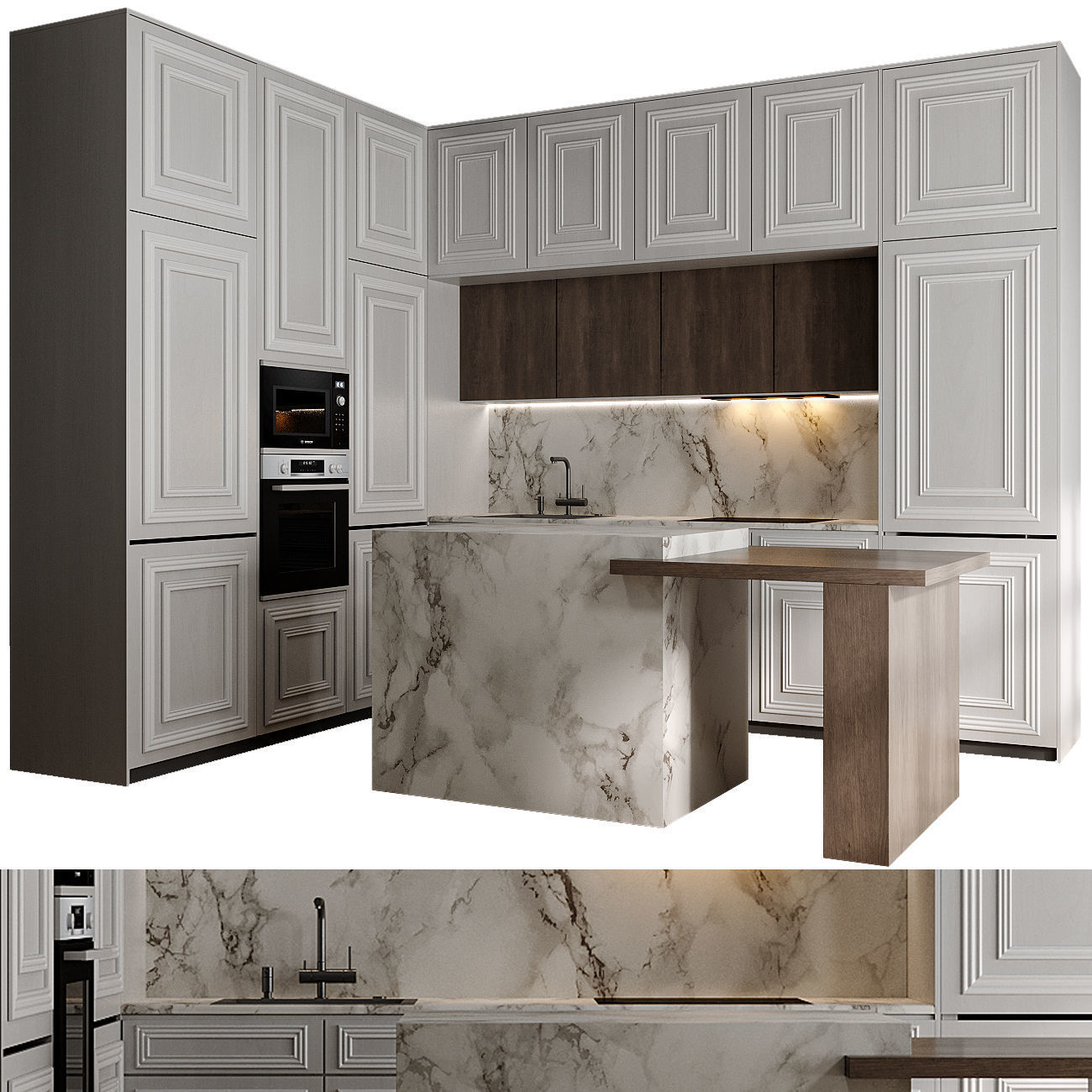 Kitchen 04 3D model_1