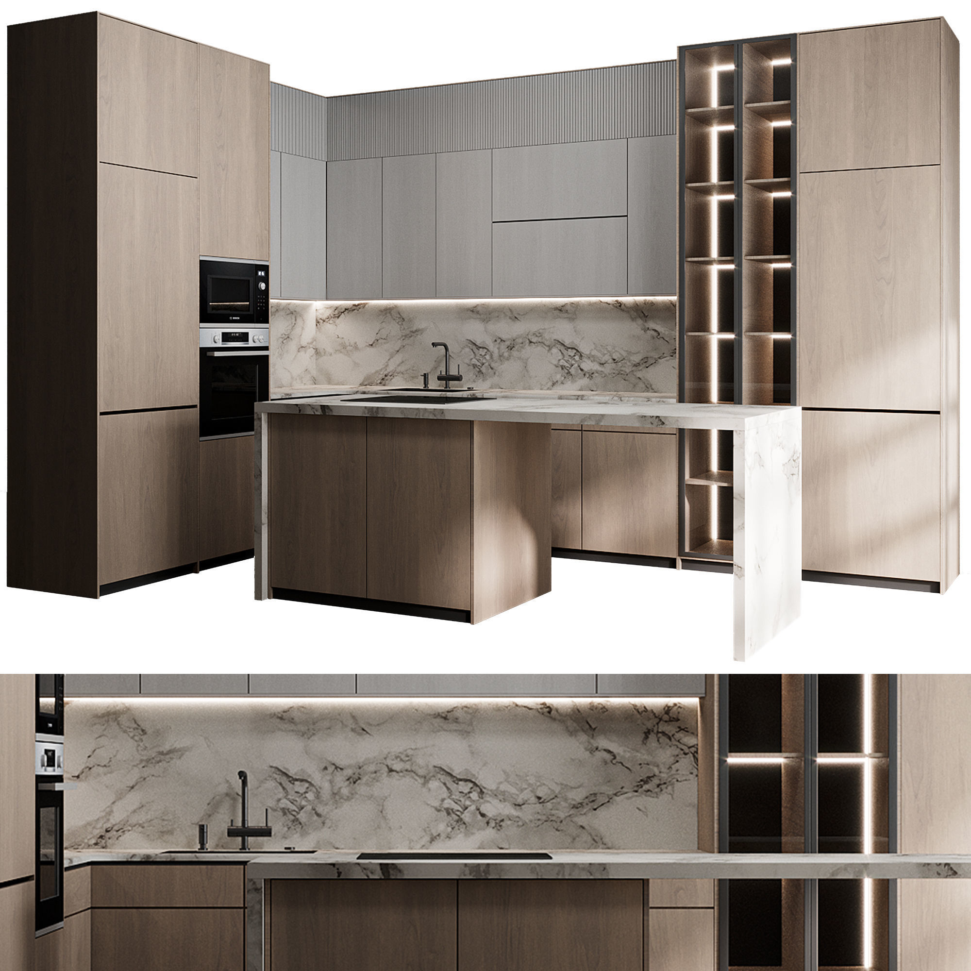 Kitchen 05 3D model_1