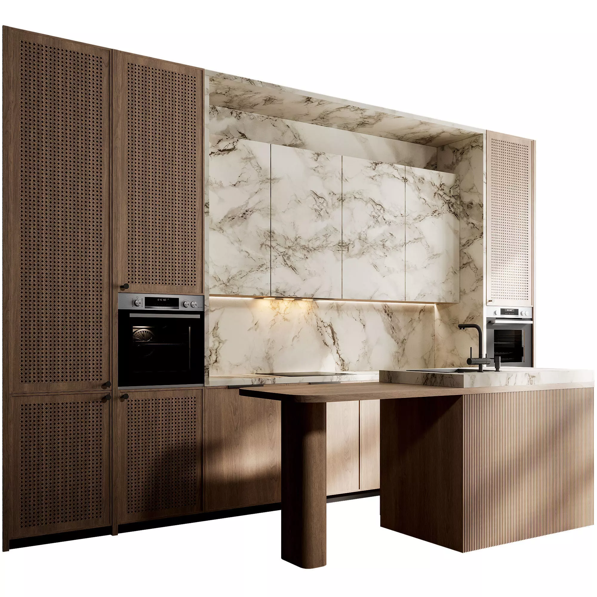 Kitchen 08 3D model_0