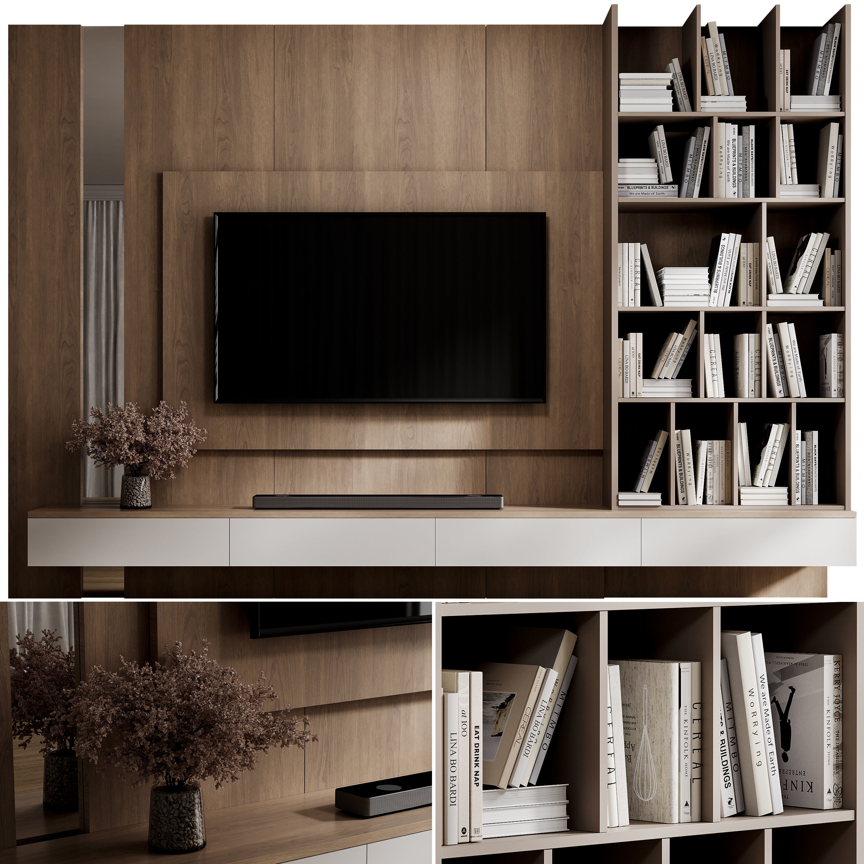 Tv Wall collection 01 by dii _7
