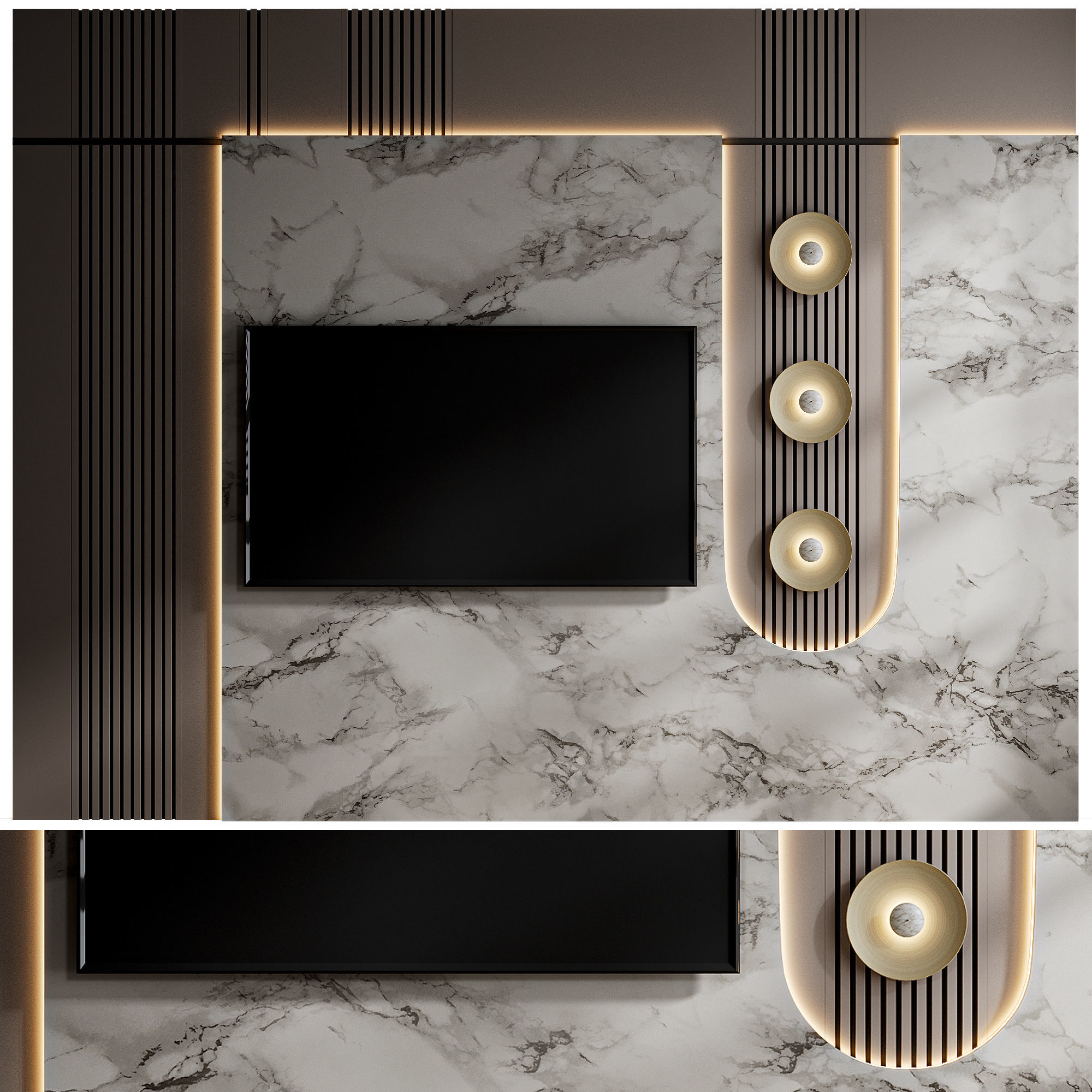 Tv Wall collection 01 by dii _26