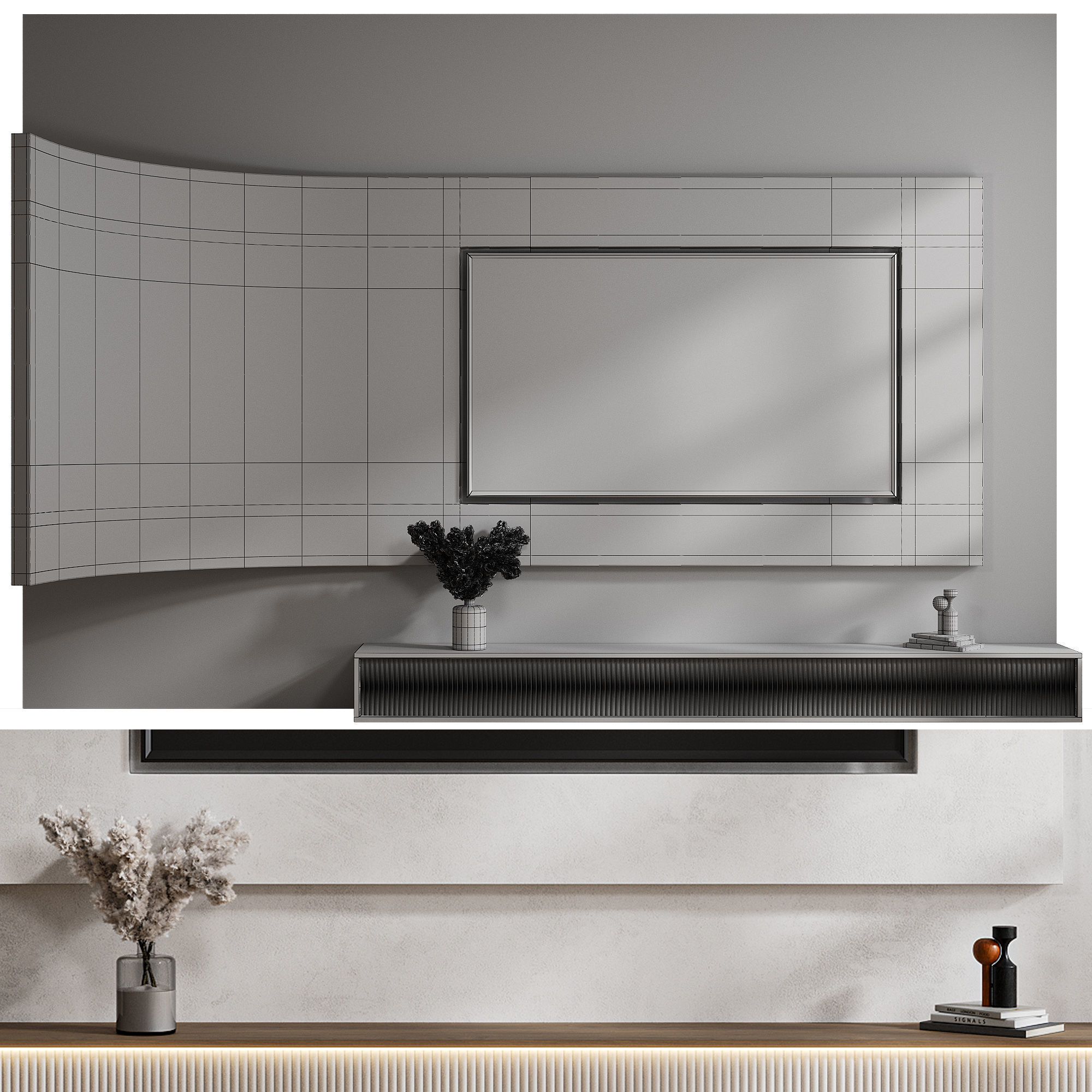 Tv Wall collection 01 by dii _18