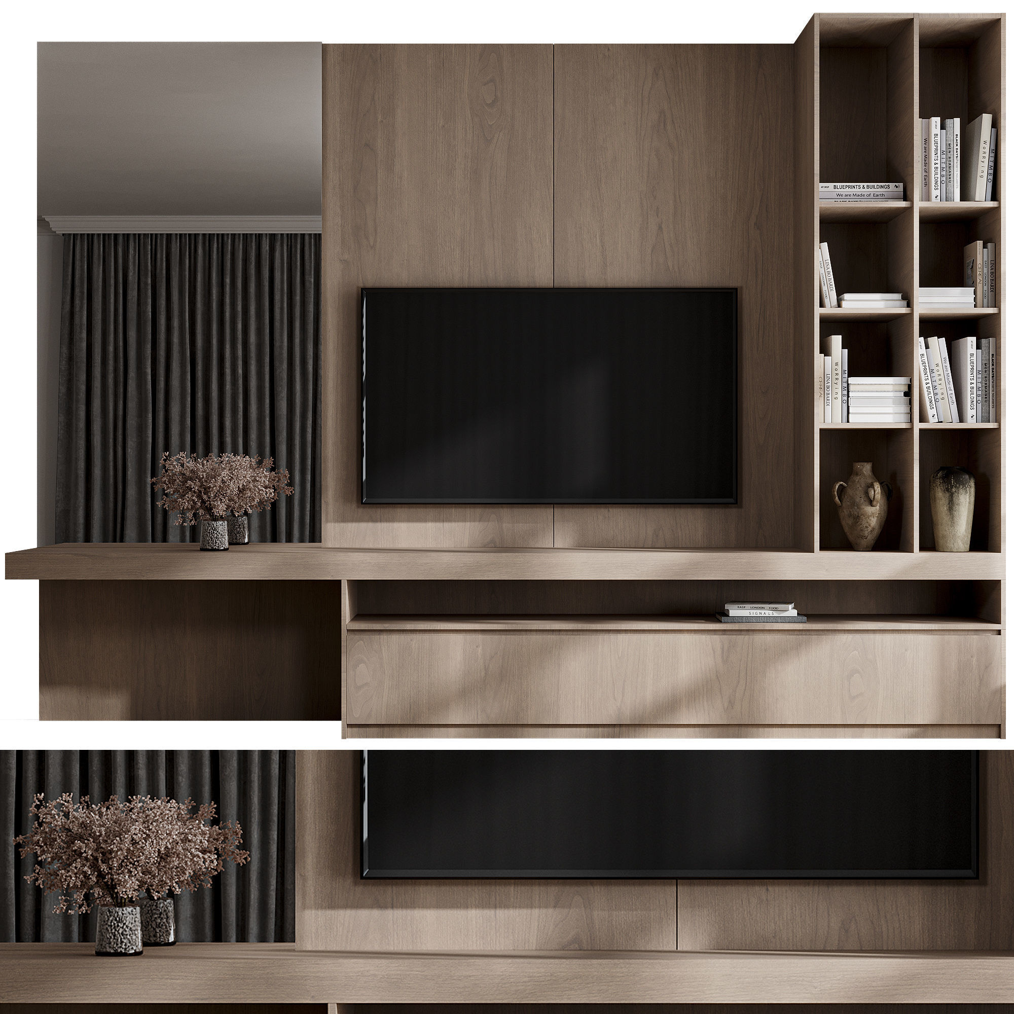 Tv Wall collection 01 by dii _23