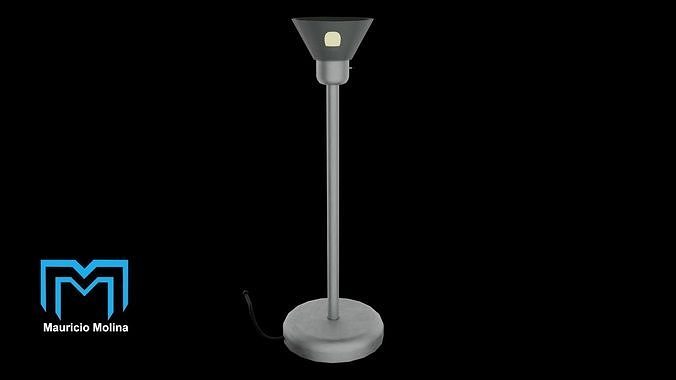 Floor Lamp - Light Living Room Low-poly 3D model