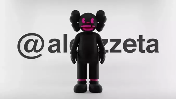 Kaws x Guggimon Textured