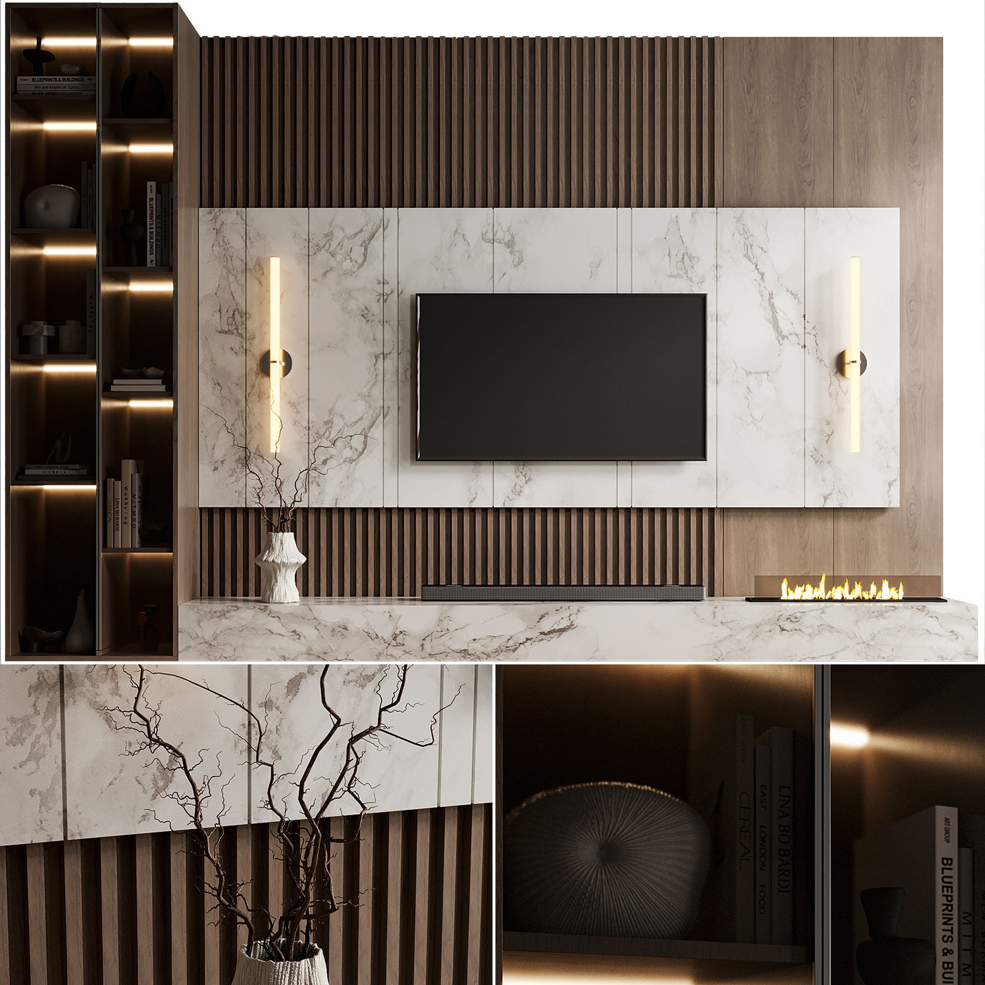 Tv wall collection 02 by dii _41