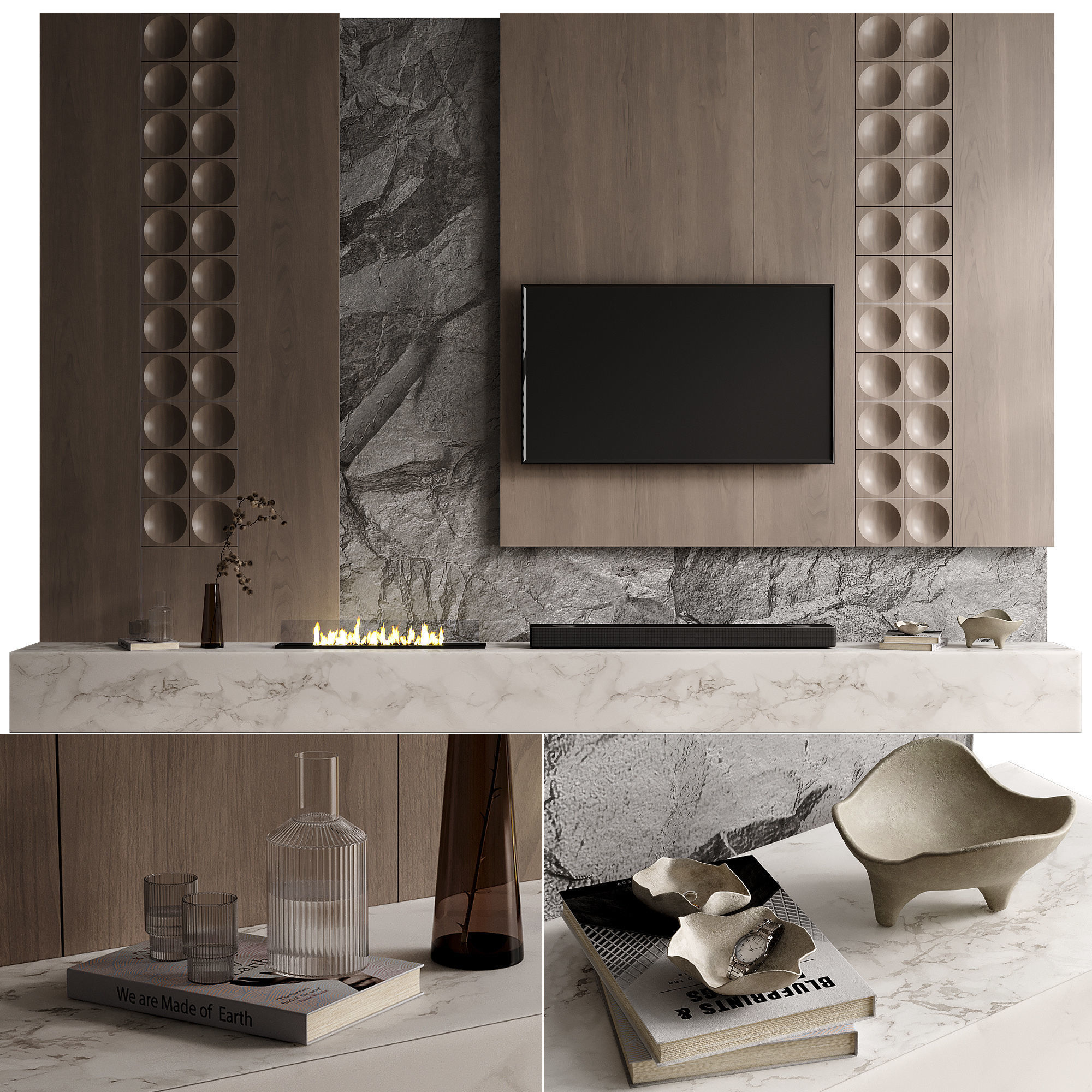 Tv wall collection 02 by dii _2