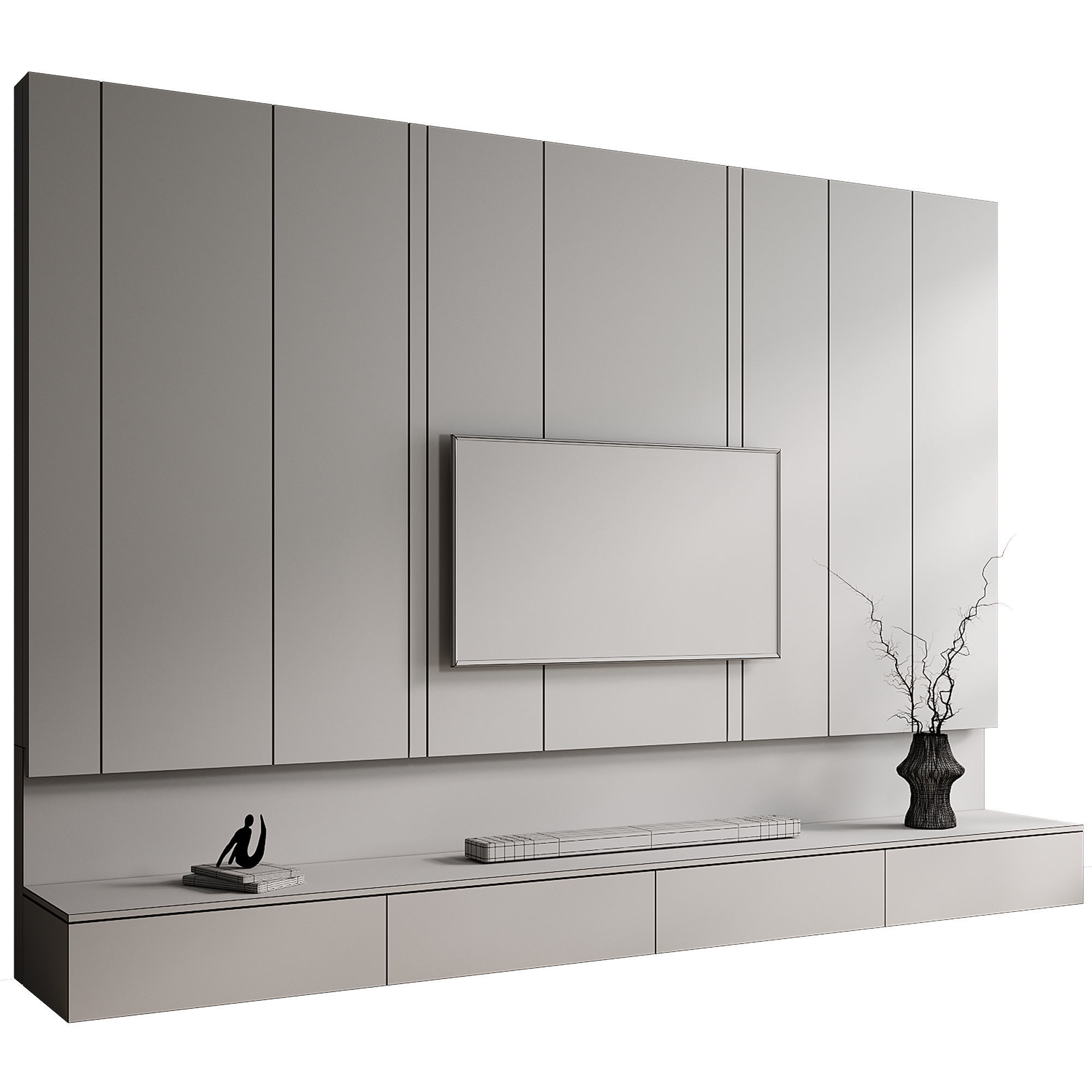 Tv wall collection 02 by dii _26