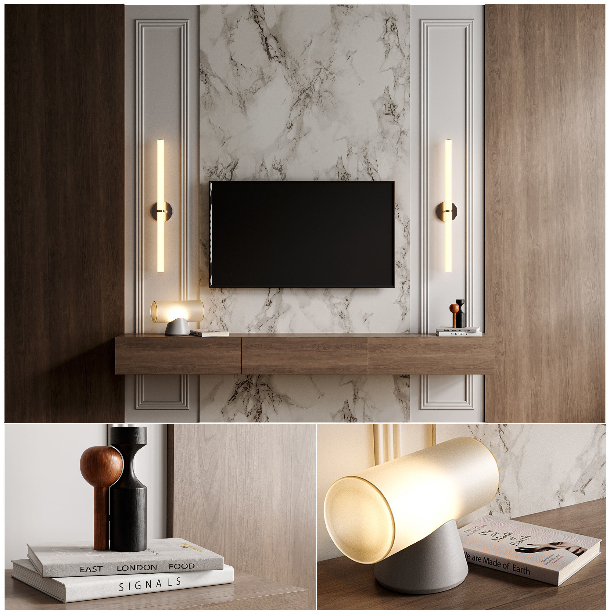 Tv wall collection 02 by dii _7