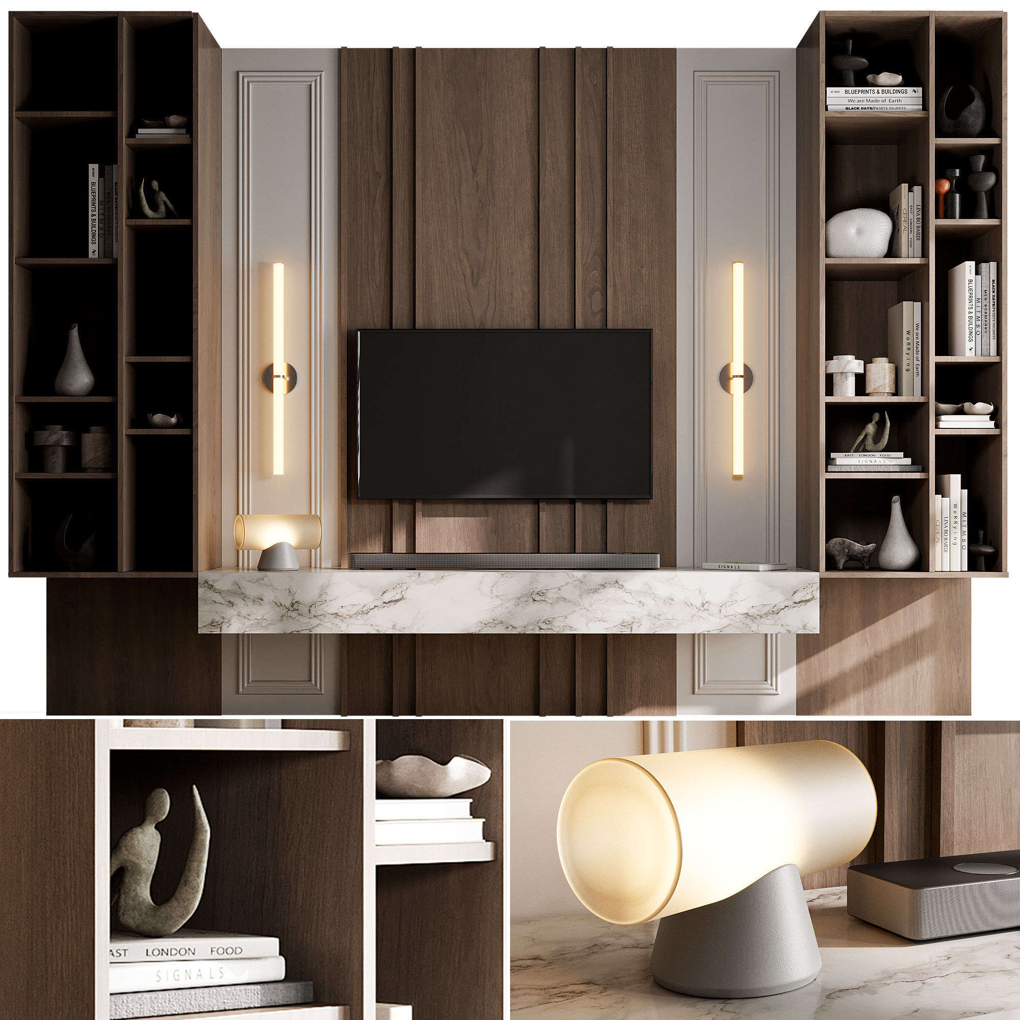 Tv wall collection 02 by dii _24