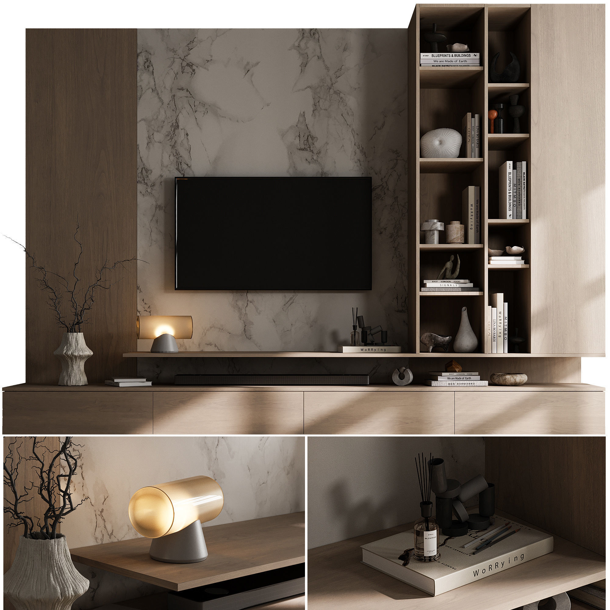 Tv wall collection 02 by dii _18